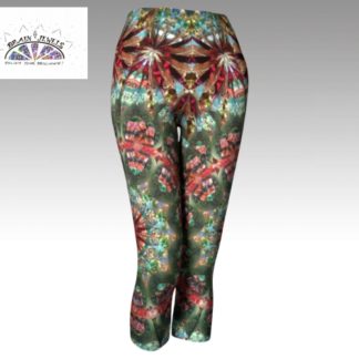 Beach Tones Capri Leggings