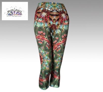 Beach Tones Capri Leggings
