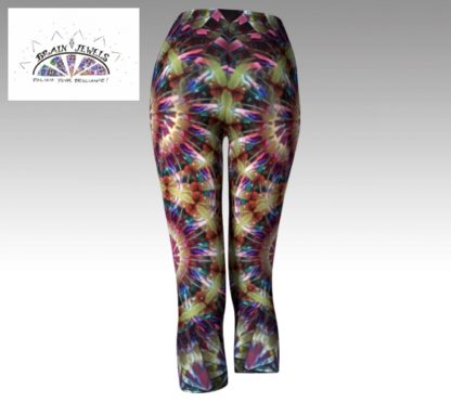 Dragon Fly Capri Leggings - Image 4