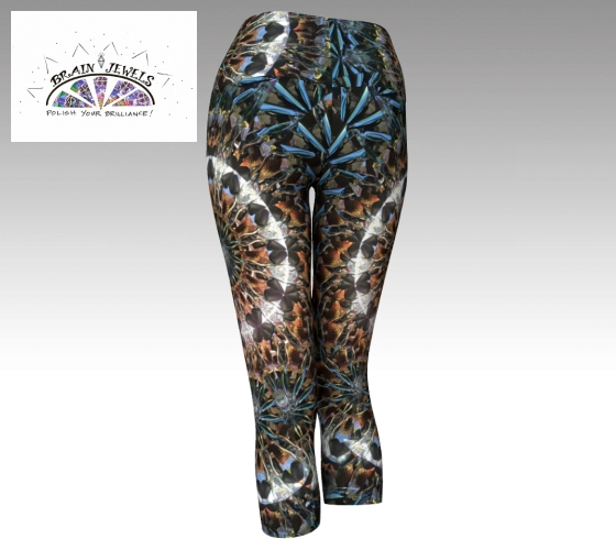 Llama del perro Wide Band Yoga Capri - Image 3