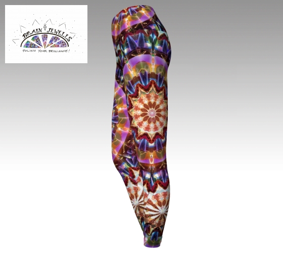 Madreas Wide Band Yoga Leggings - Image 2