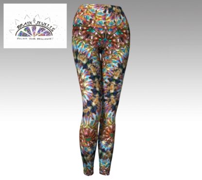 Carnivale! Wide Yoga Band Leggings