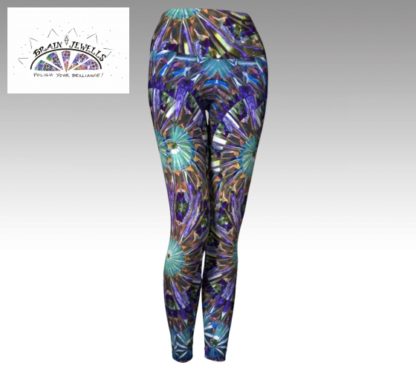 Space Mod Wide Yoga Band Leggings