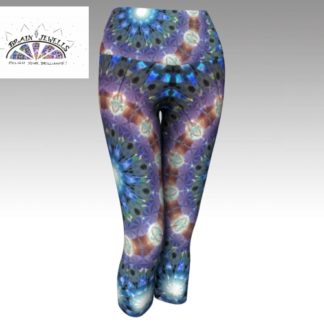 ORBIT--Wide Band Yoga Capri Leggings
