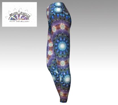 ORBIT--Wide Band Yoga Leggings - Image 2