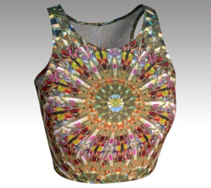 Reflections of the Positive State Crop Top